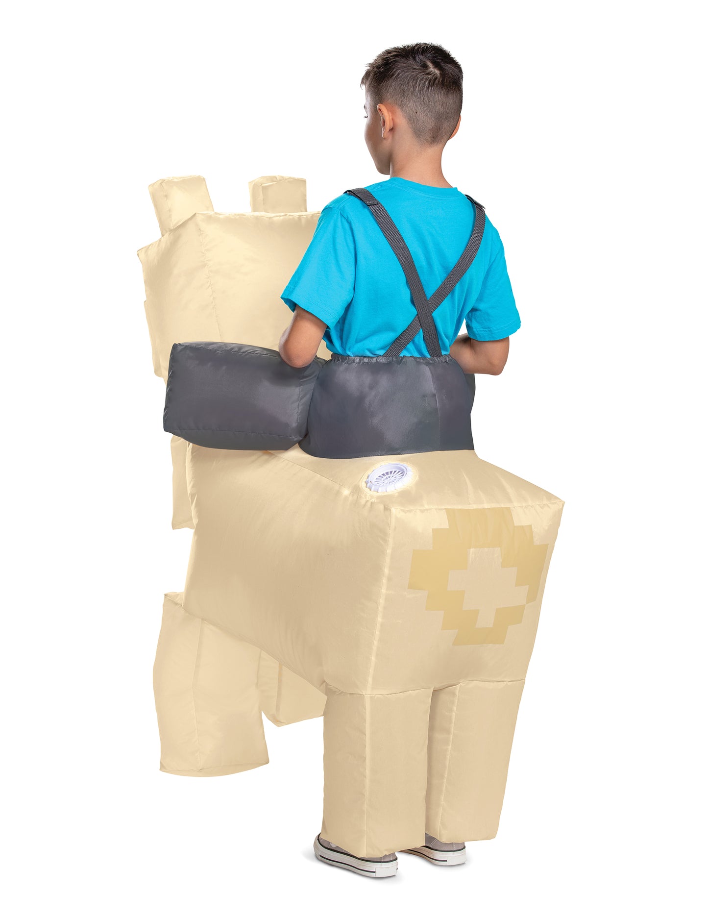 Disfraz de Llama inflable Minecraft™ para niños