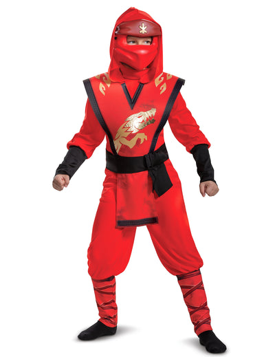 Disfraz LEGACY deluxe Kai Ninjago® - LEGO™ niño
