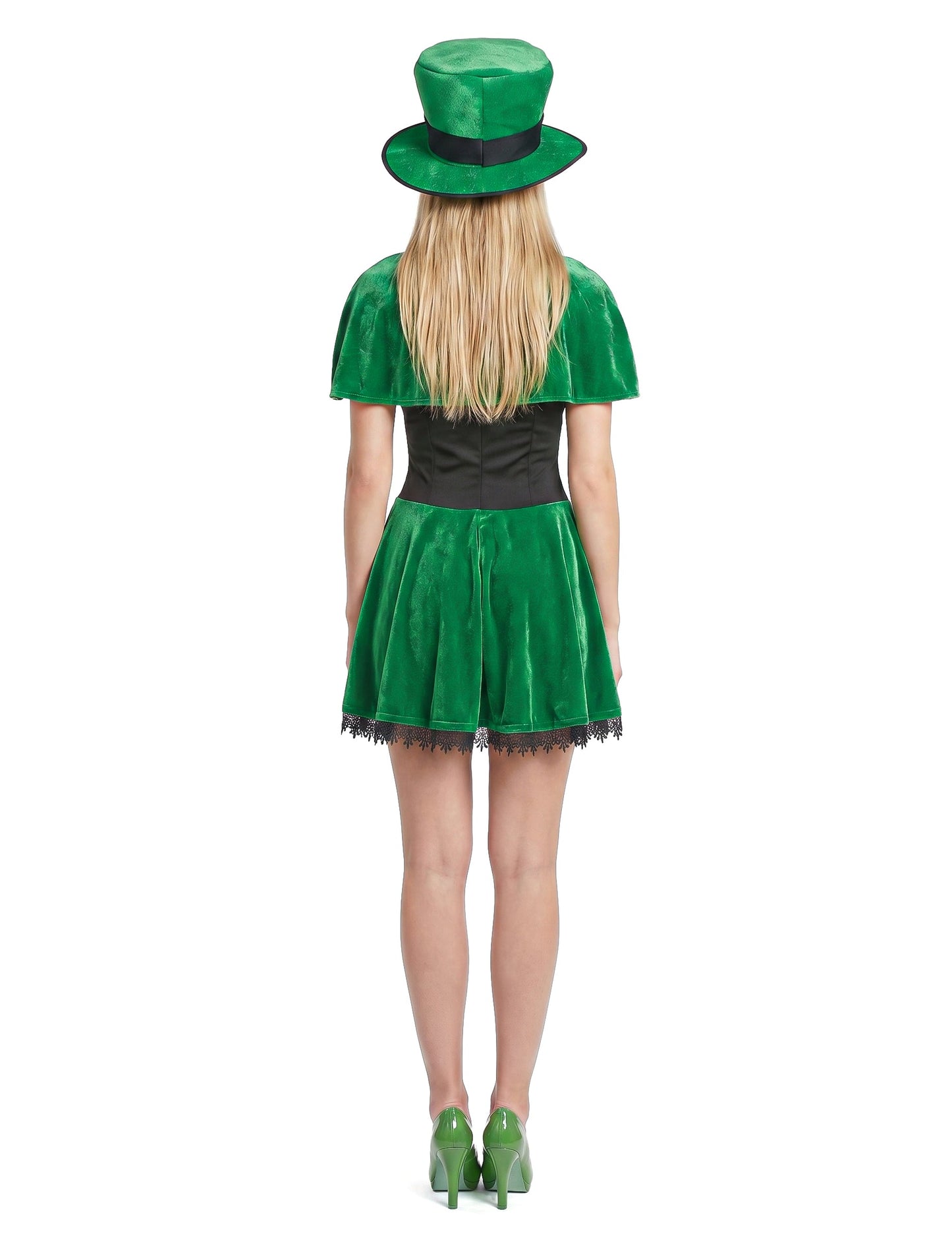 Disfraz duende San Patricio mujer