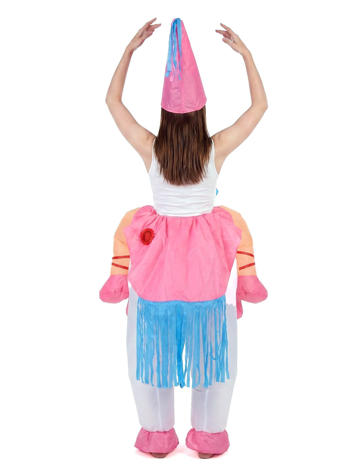 Disfraz de unicornio hinchable adulto
