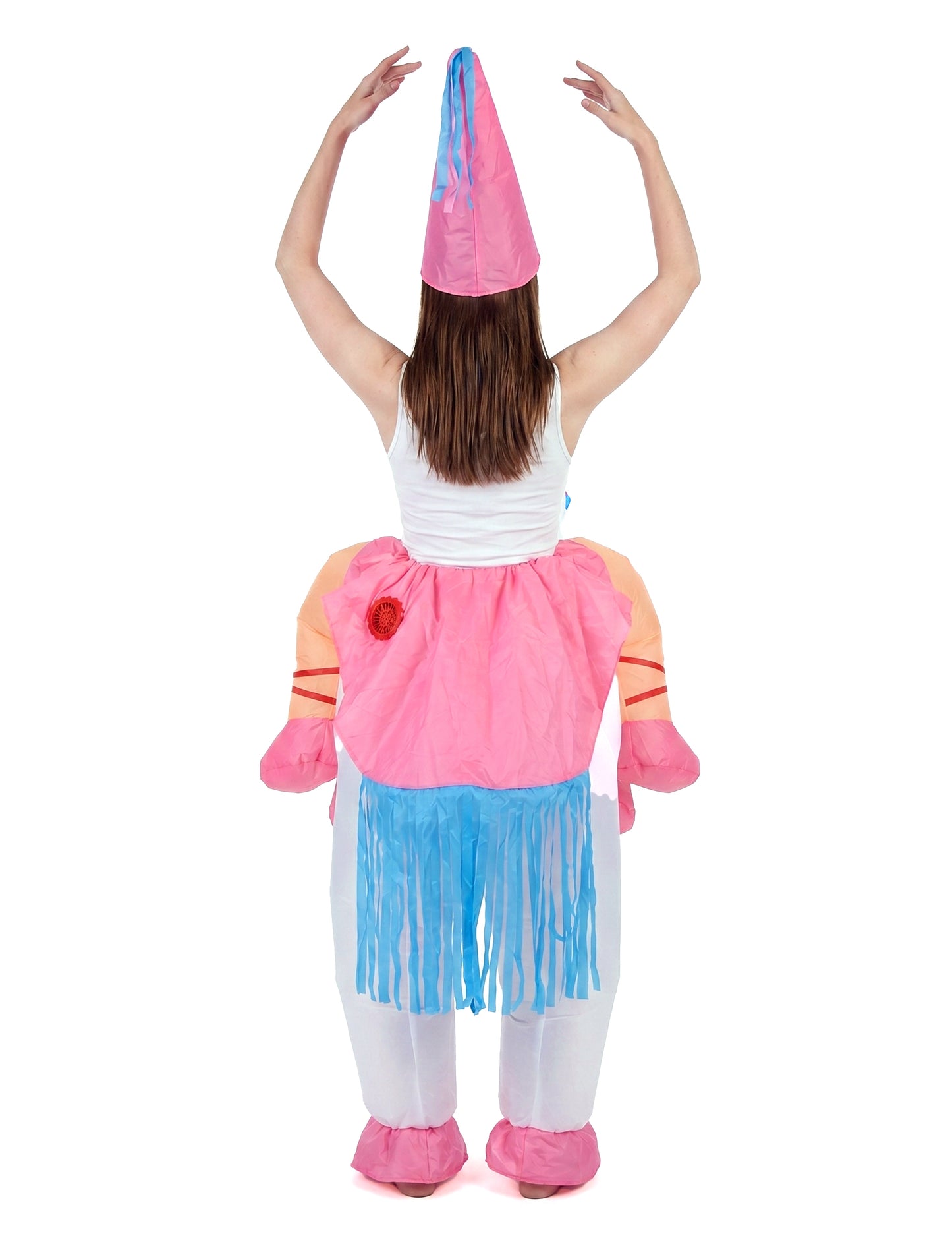 Disfraz de unicornio hinchable adulto