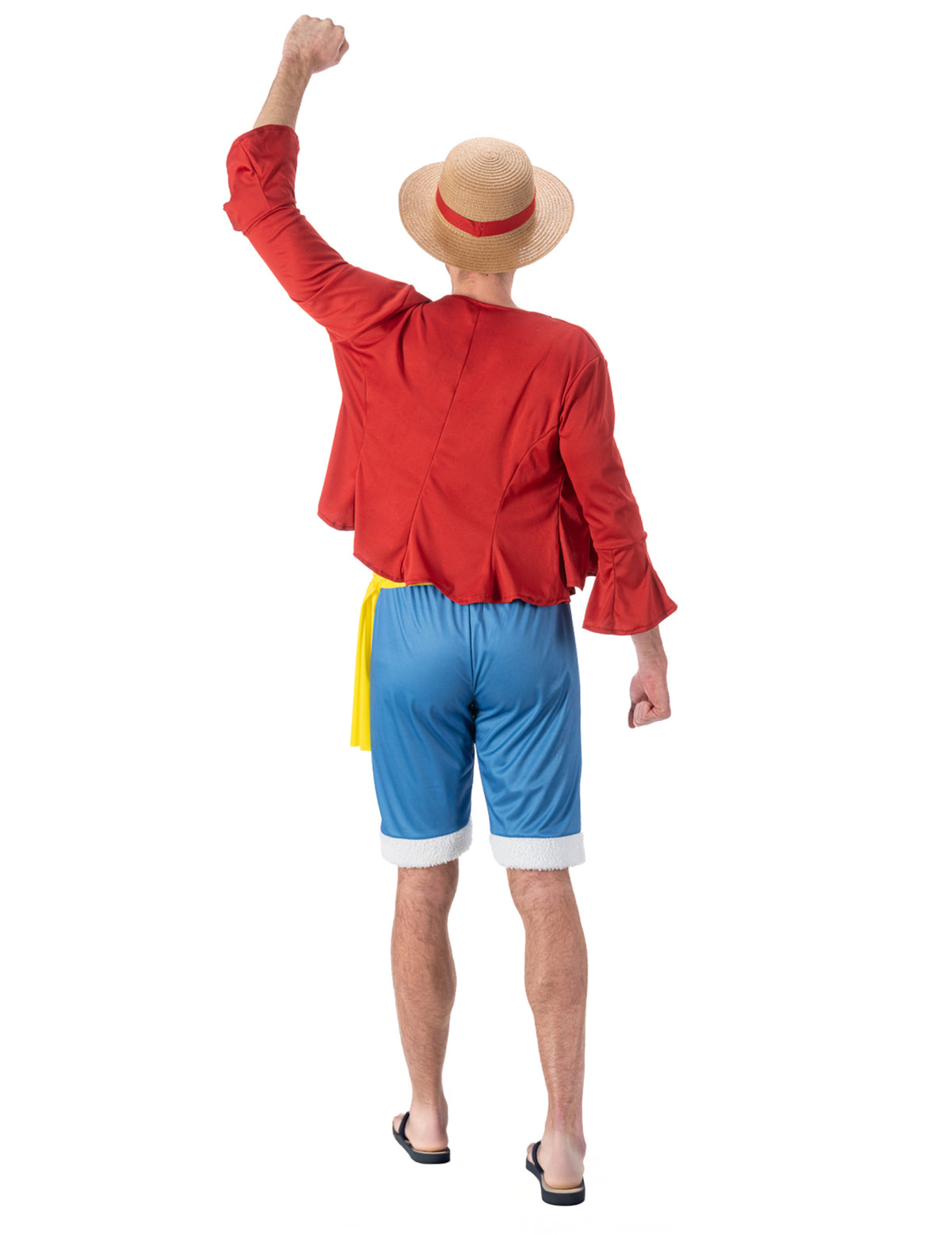 Vue de dos du déguisement Luffy One Piece™