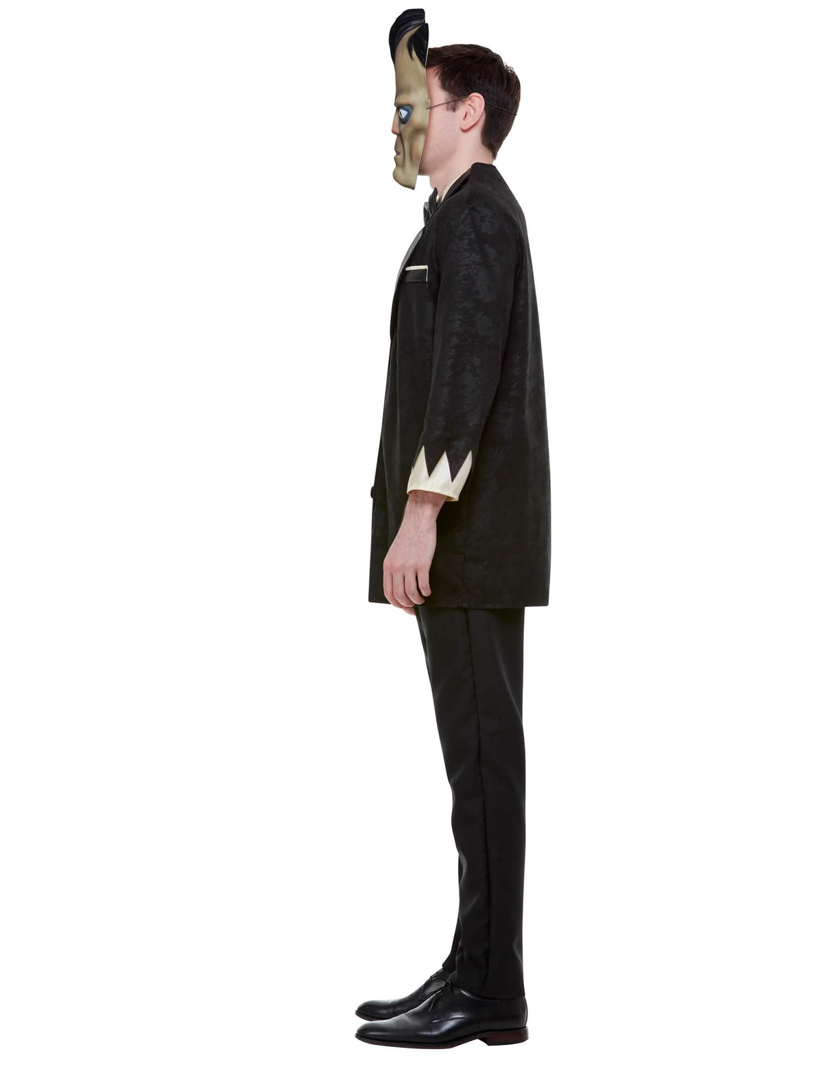 Vue de profil du déguisement Lurch Famille Addams pour adulte