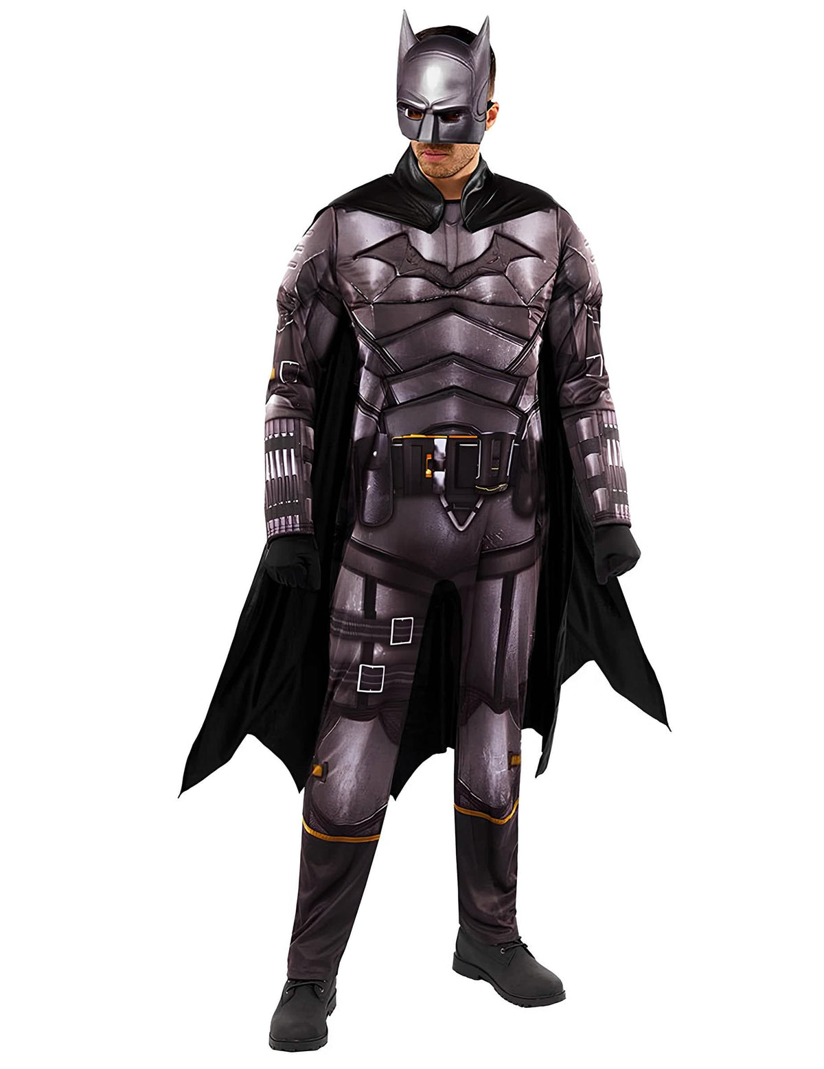 Déguisement luxe Batman™ pour homme gris et noir avec masque et cape