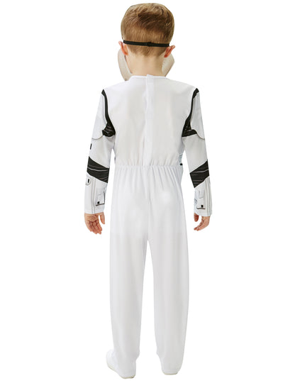 Vue de dos du déguisement luxe Stormtrooper Star Wars VII™