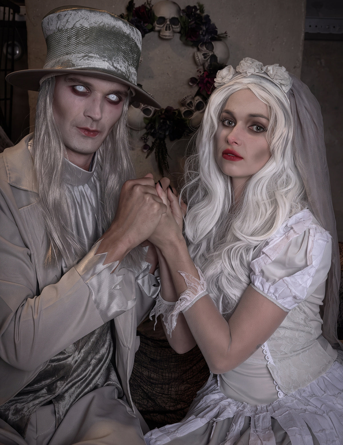 Disfraz de novio fantasma adulto