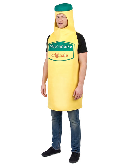Disfraz de mayonesa adulto original