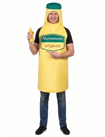 Disfraz de mayonesa adulto original