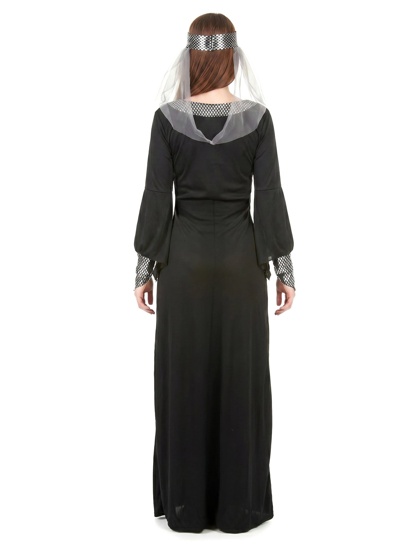 Disfraz medieval mujer negro