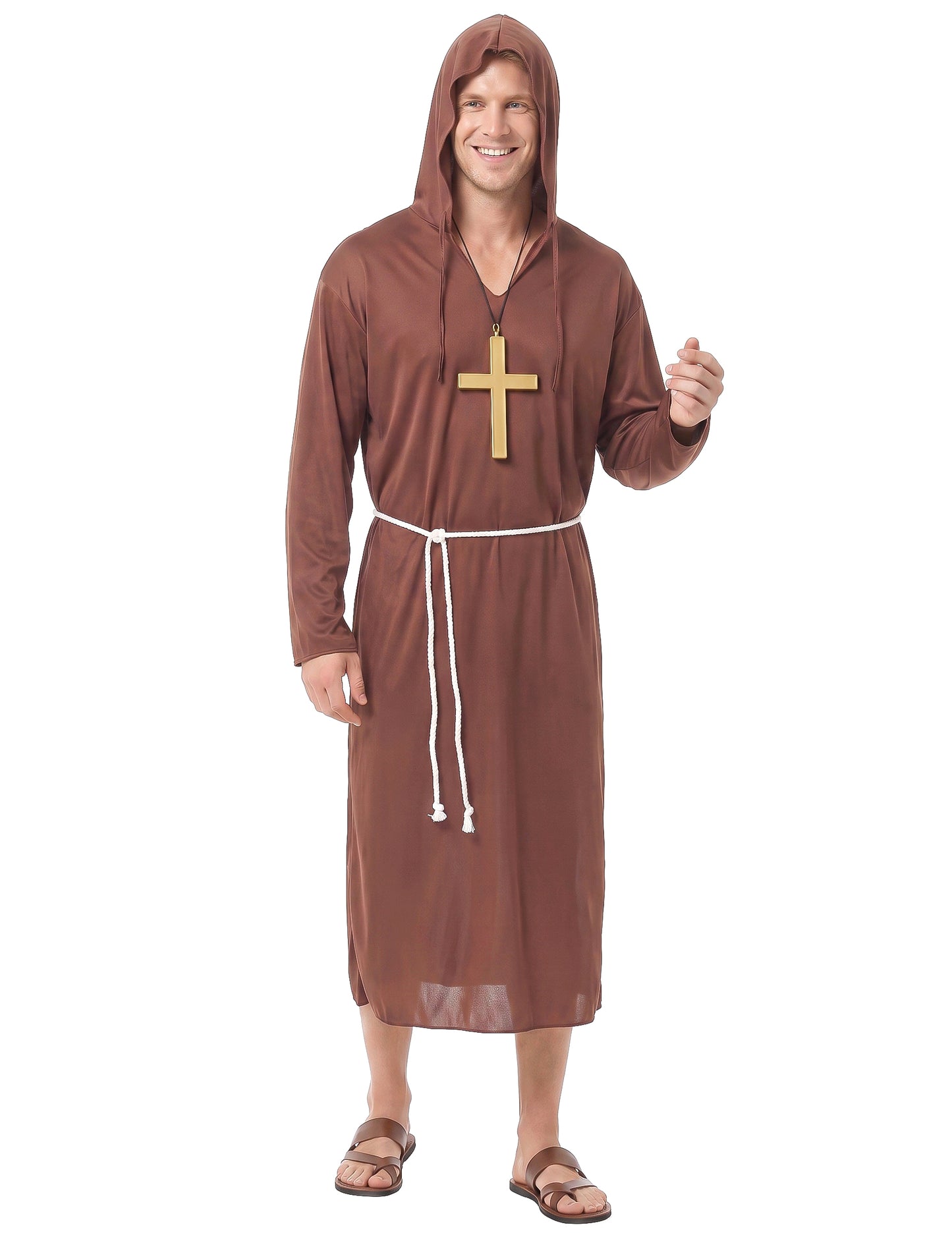 Disfraz de monje para hombre