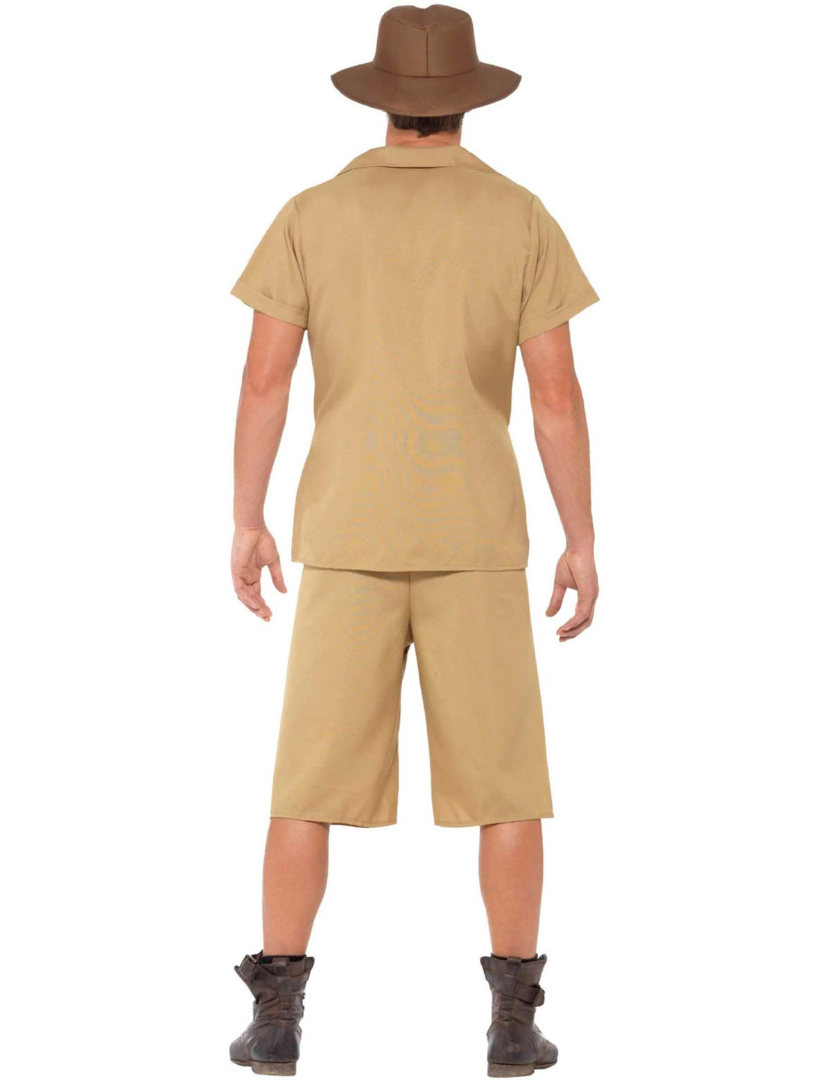Vista trasera del disfraz de señor cocodrilo para hombre