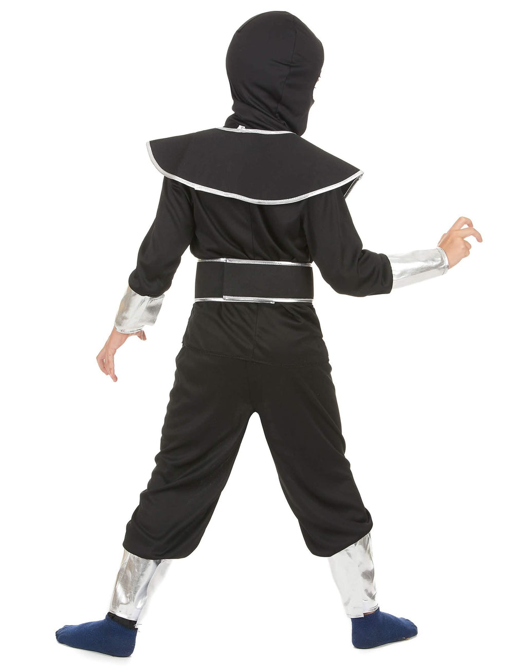 Vue de dos du déguisement ninja pour garçon