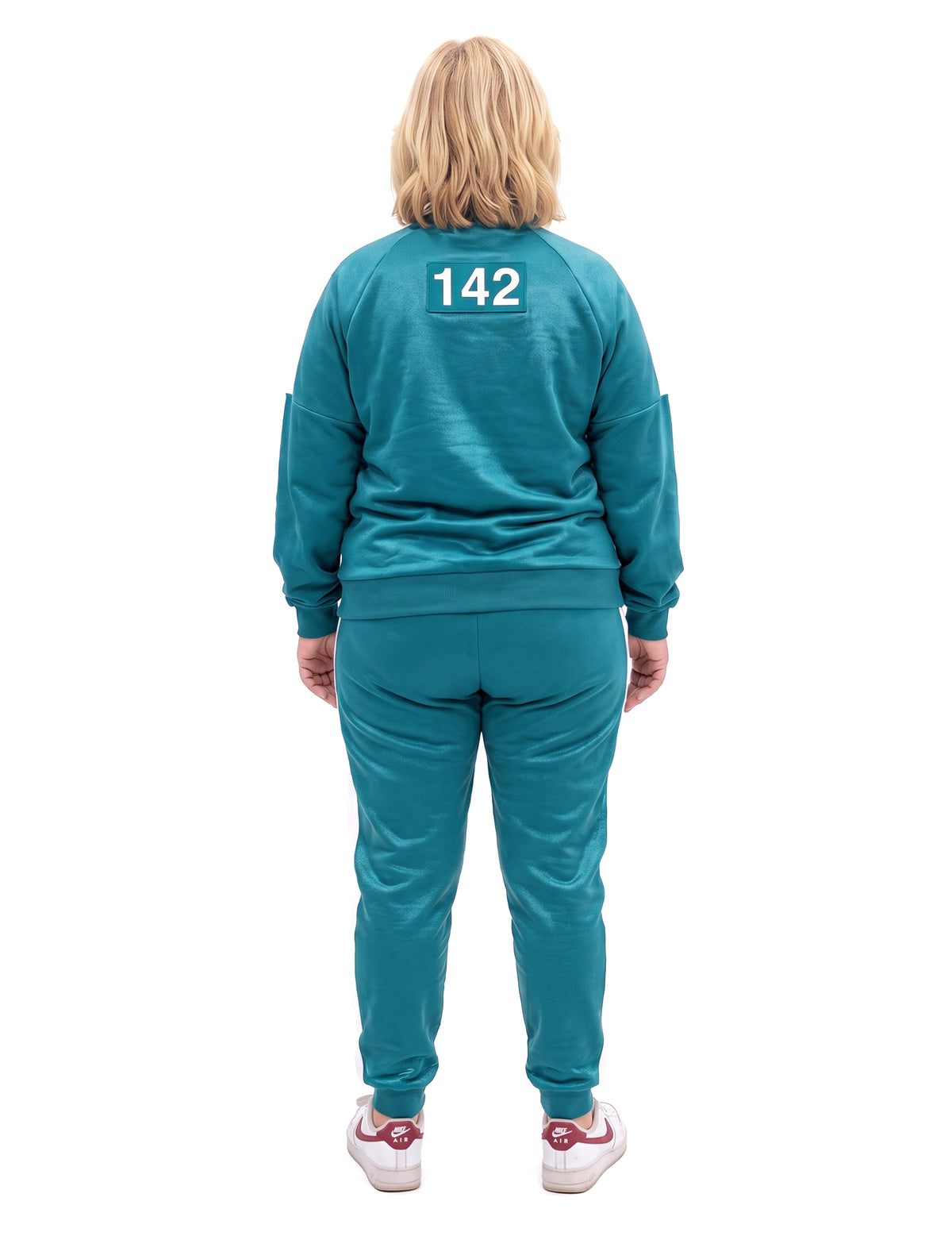 Disfraz de participante de juego con N° personalizable - Adulto