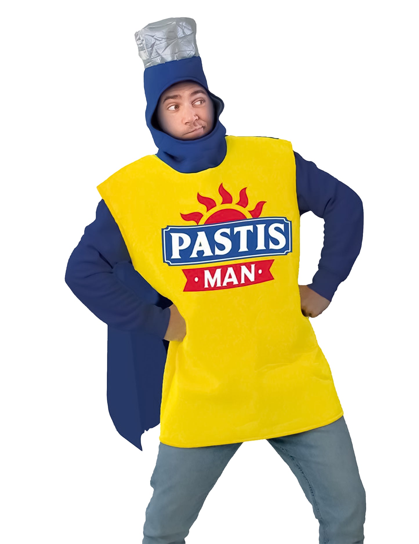 Disfraz pastis hombre