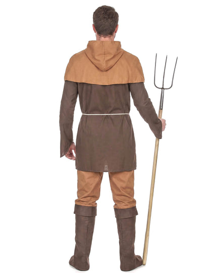 Disfraz de campesino medieval para hombre