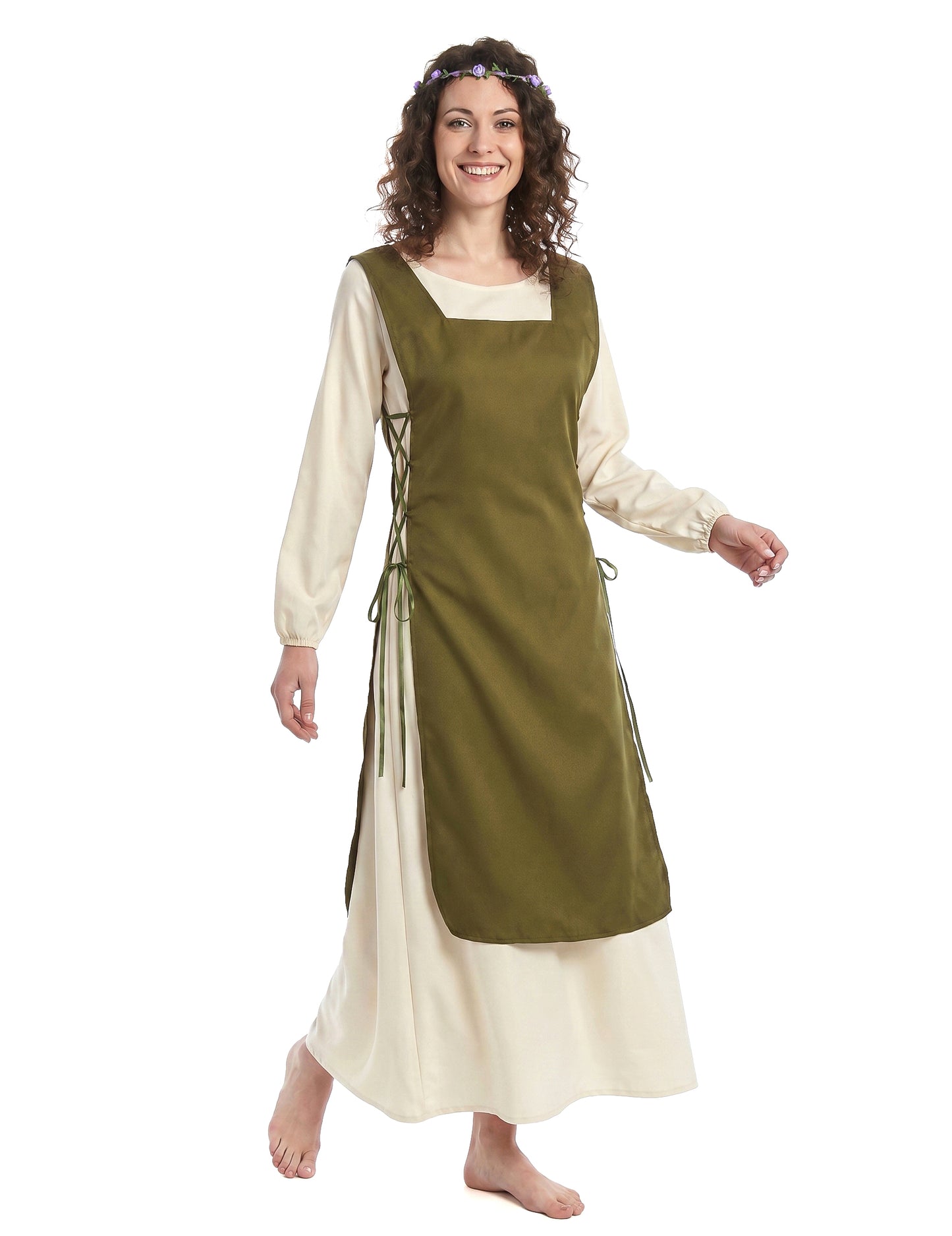 Disfraz campesina medieval