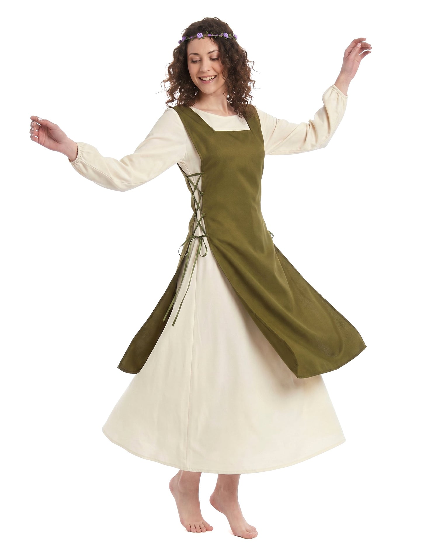 Disfraz campesina medieval