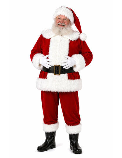 Disfraz de Papá Noel polar de lujo para hombre