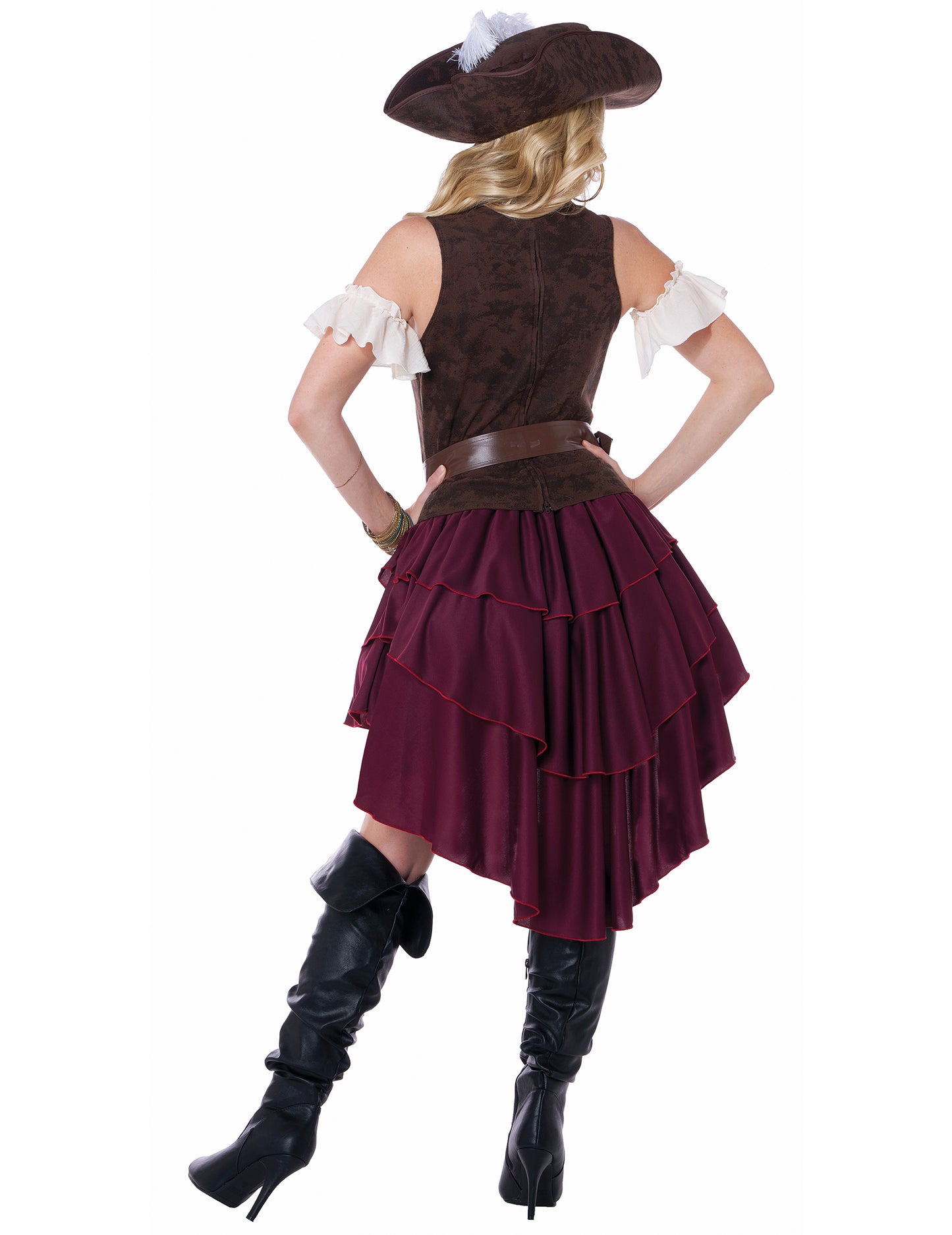 Disfraz pirata aventurera para mujer
