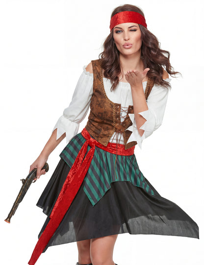 Disfraz de pirata para mujer