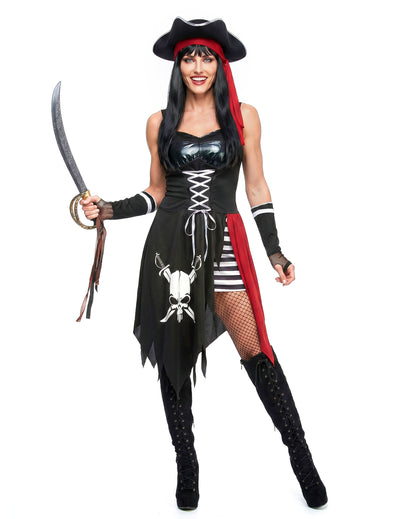 Disfraz de corsaria pirata sexy para mujer