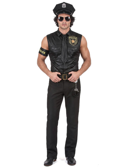 Disfraz de policía sexy para hombre