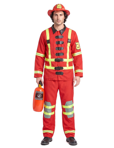 Disfraz bombero hombre