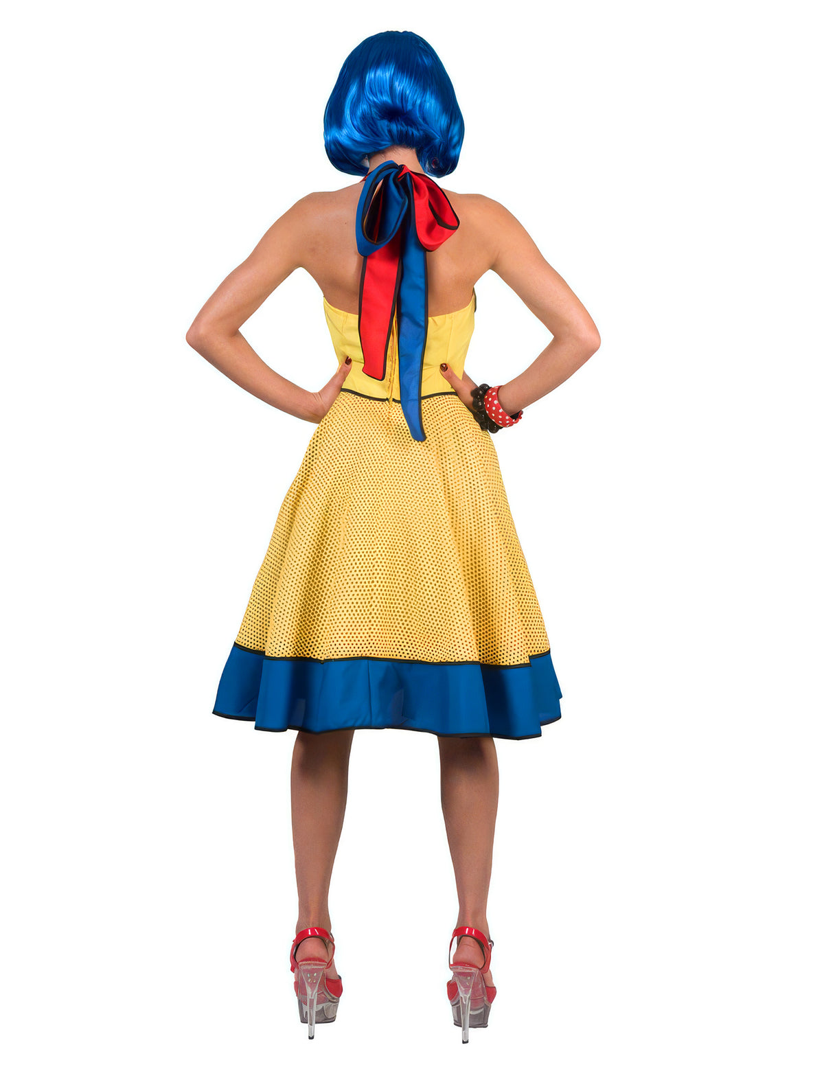 Disfraz pop art mujer