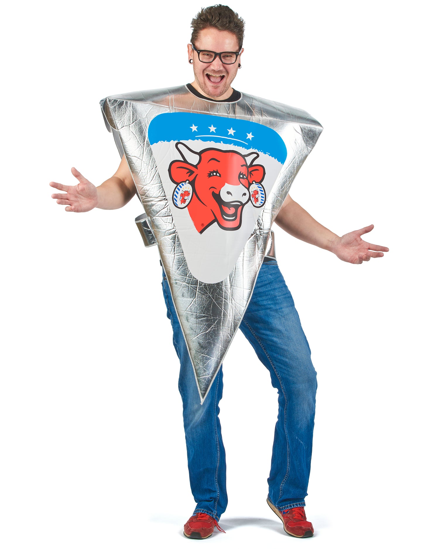 Disfraz porción La vaca que ríe™ adulto