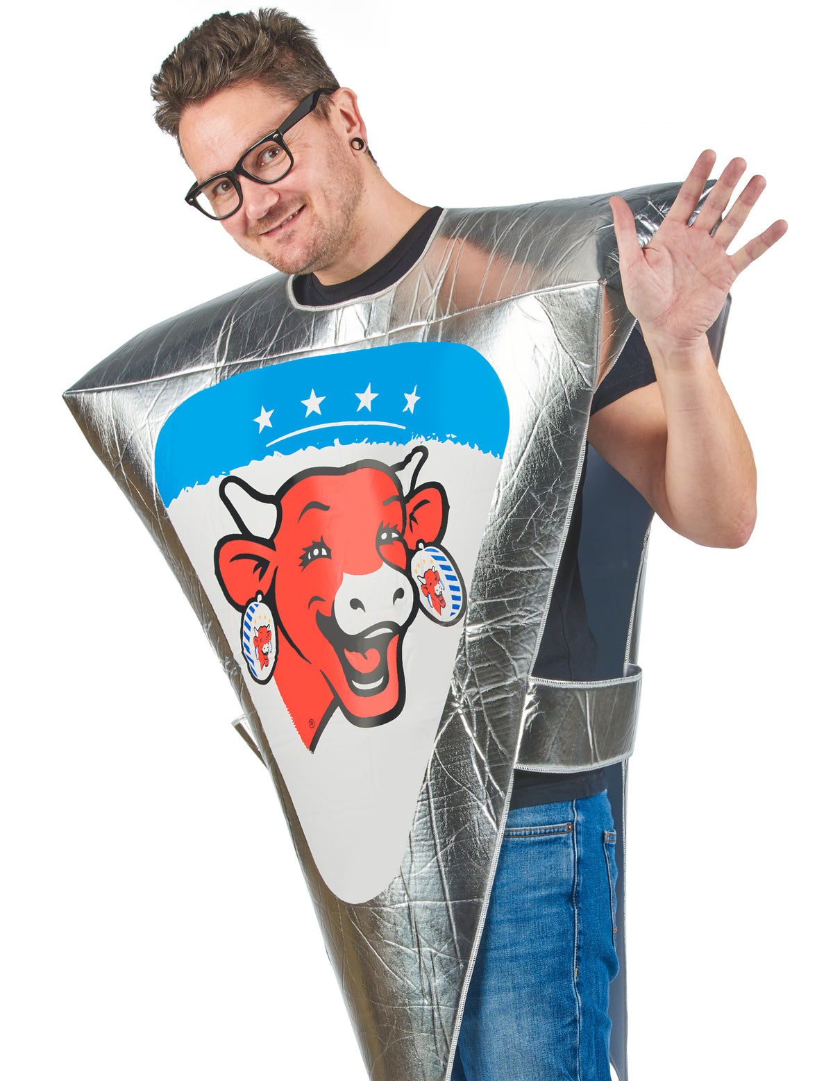 Disfraz porción La vaca que ríe™ adulto	