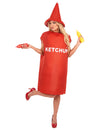 Disfraz de ketchup para adulto