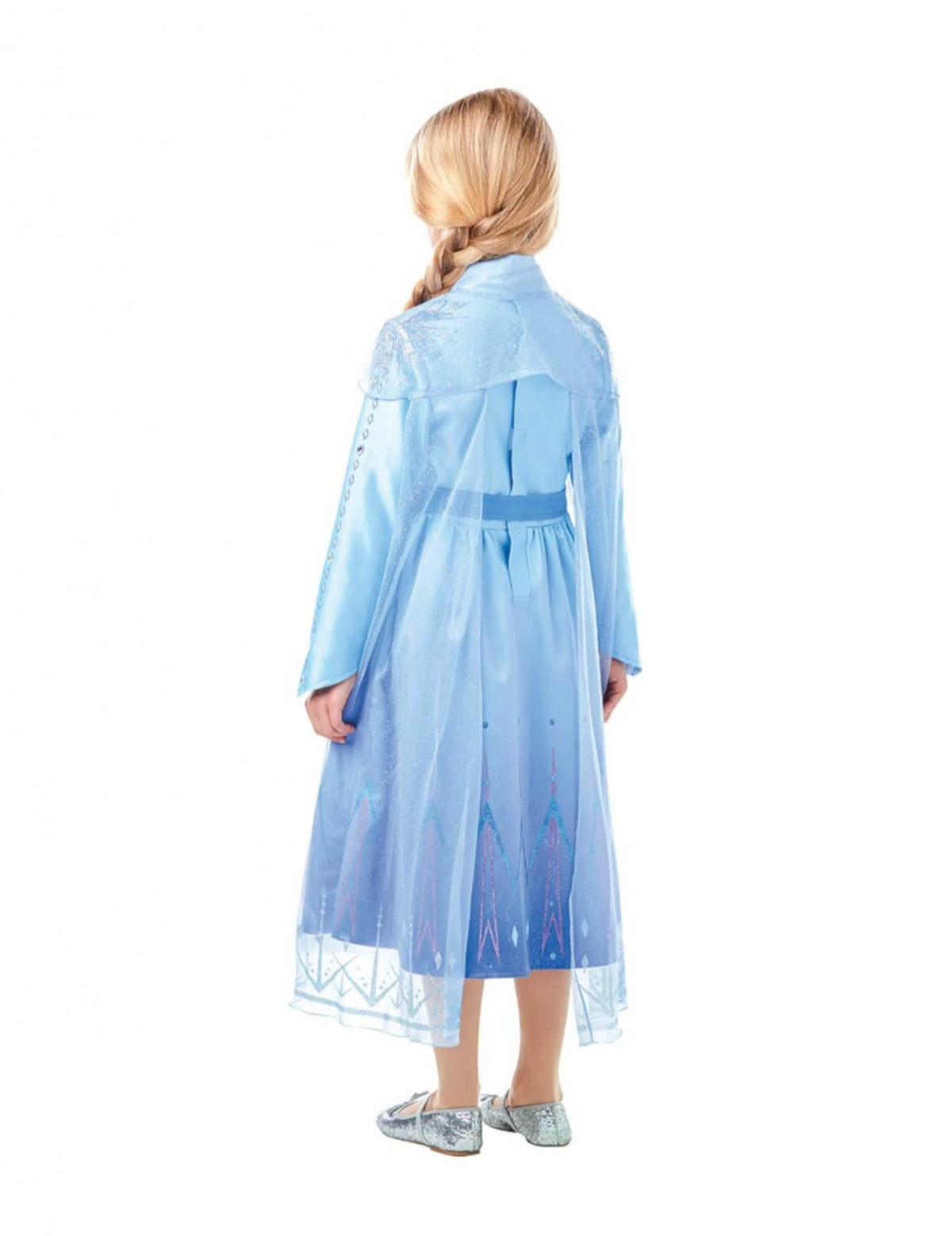 Vista trasera del disfraz premium de Elsa Frozen 2