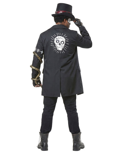 Disfraz de padre vudu talla grande - hombre