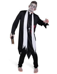 Disfraces de monjas y sacerdote para Halloween para adultos