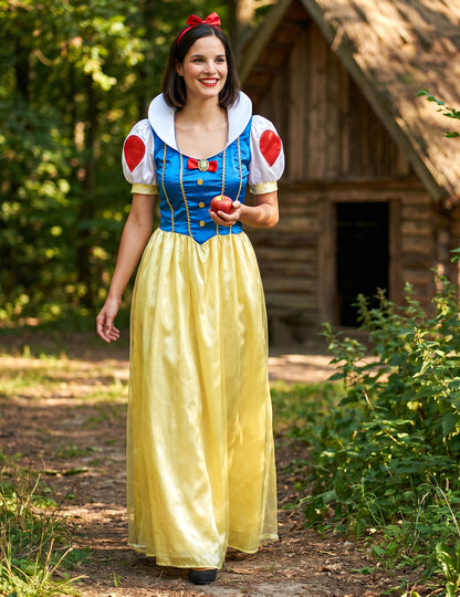 Disfraz princesa Blancanieves mujer