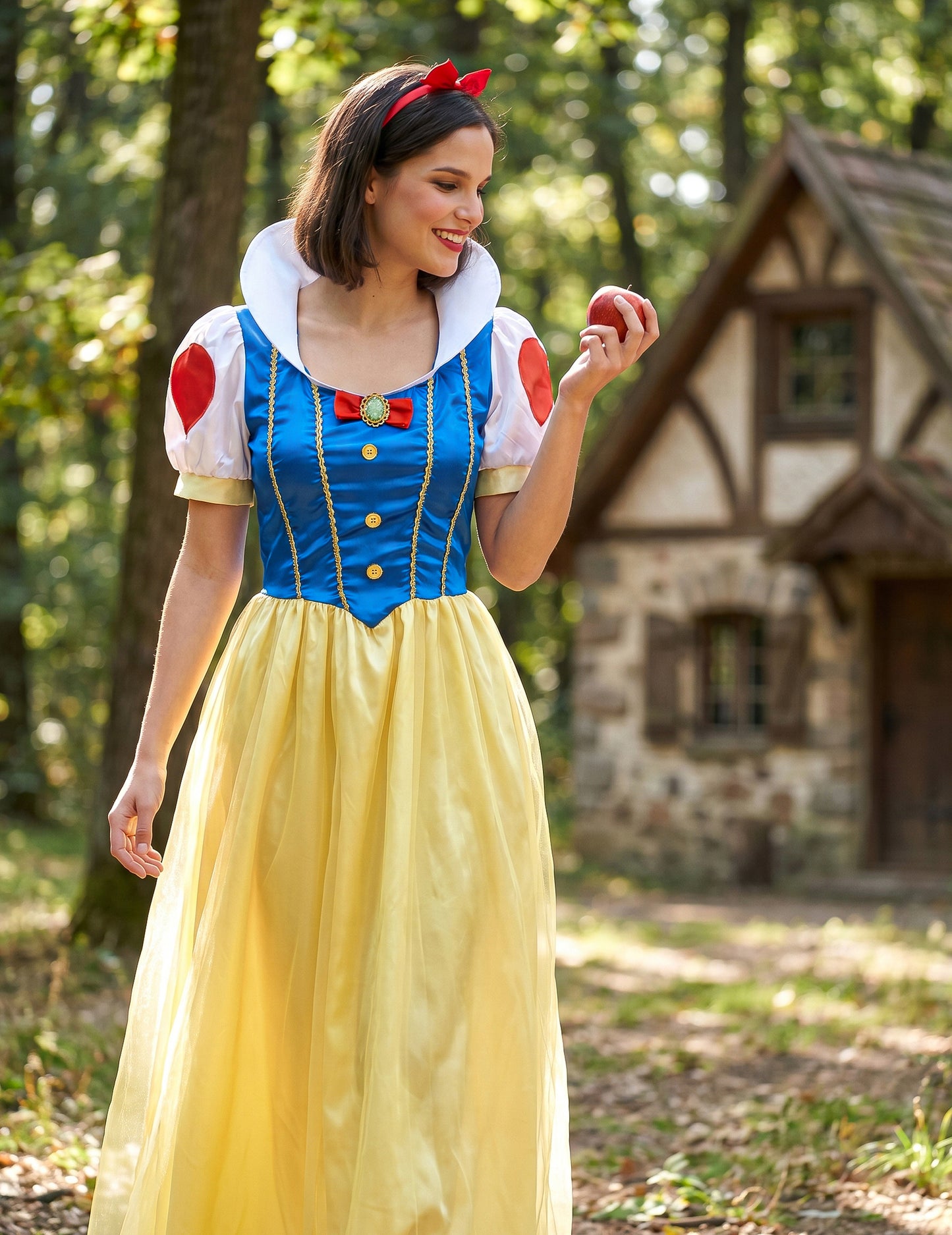 Disfraz princesa Blancanieves mujer