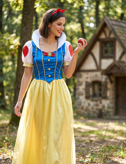 Disfraz princesa Blancanieves mujer
