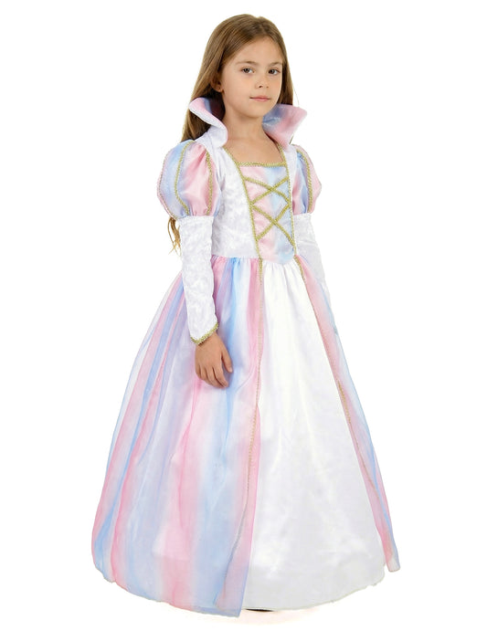 Vue de profil du déguisement de princesse