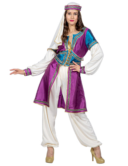 Disfraz de princesa oriental de lujo para mujer