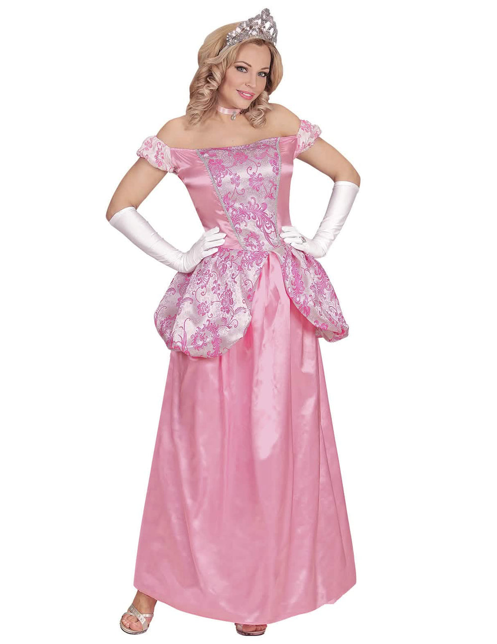 Vue d'ensemble du déguisement de princesse pour femme
