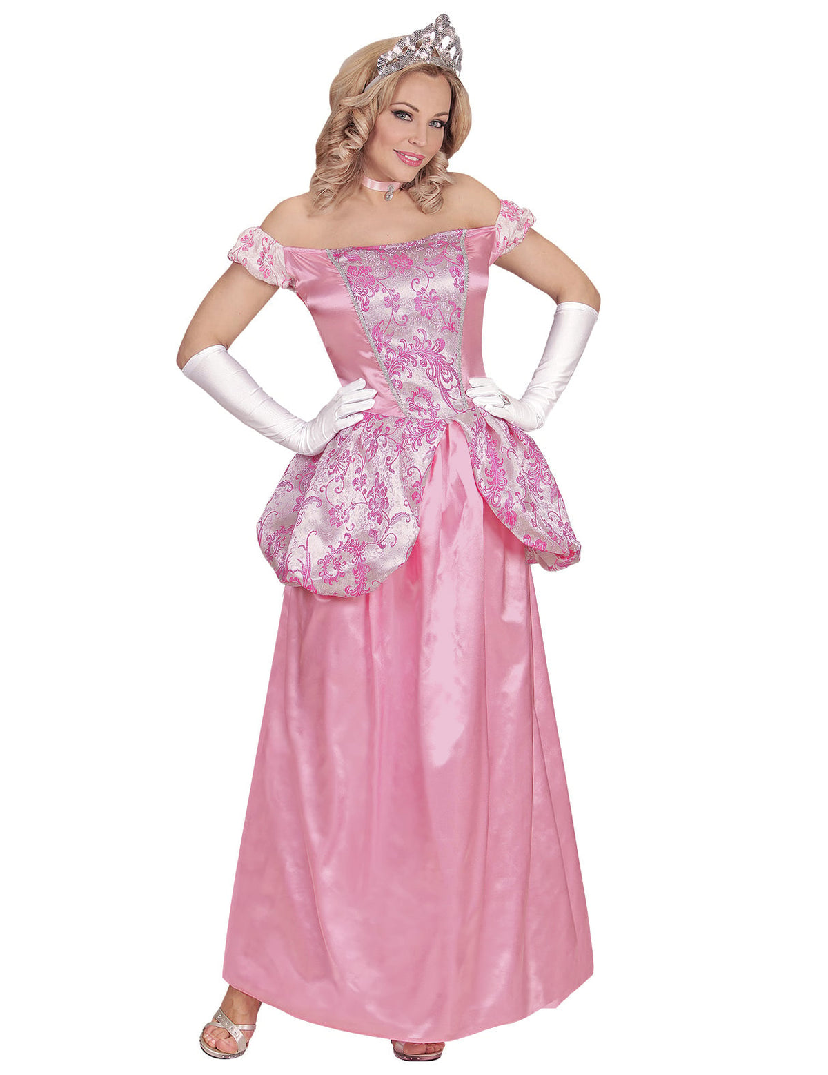 Vue d'ensemble du déguisement de princesse pour femme