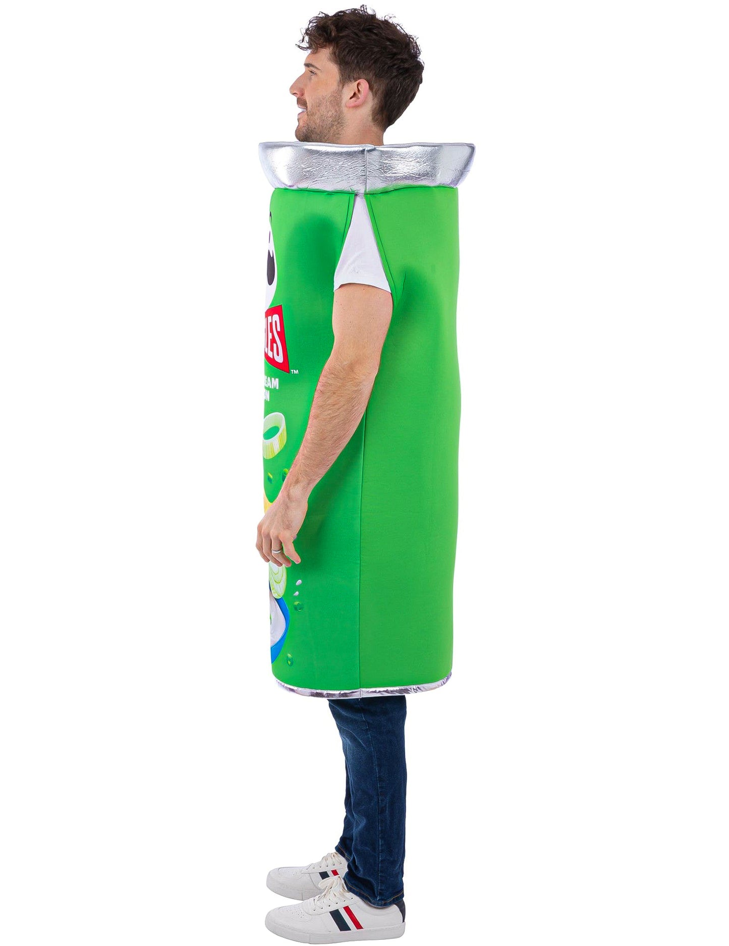 Disfraz de Pringles® sabor crema agria y cebolla para adulto