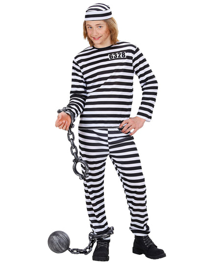 Boulet et chaînes du déguisement de prisonnier