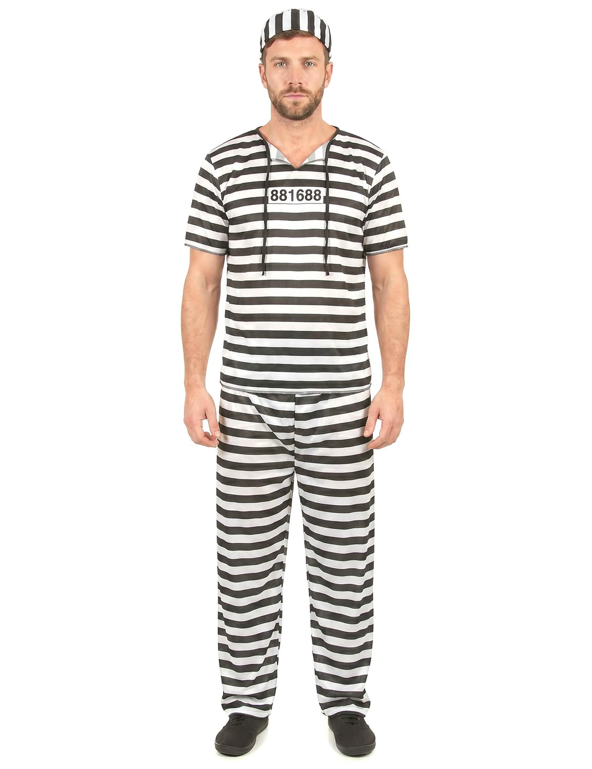 Disfraz de preso para hombre