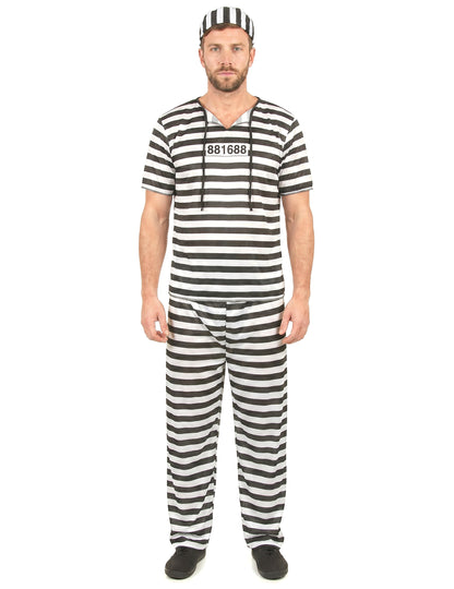 Disfraz de preso para hombre