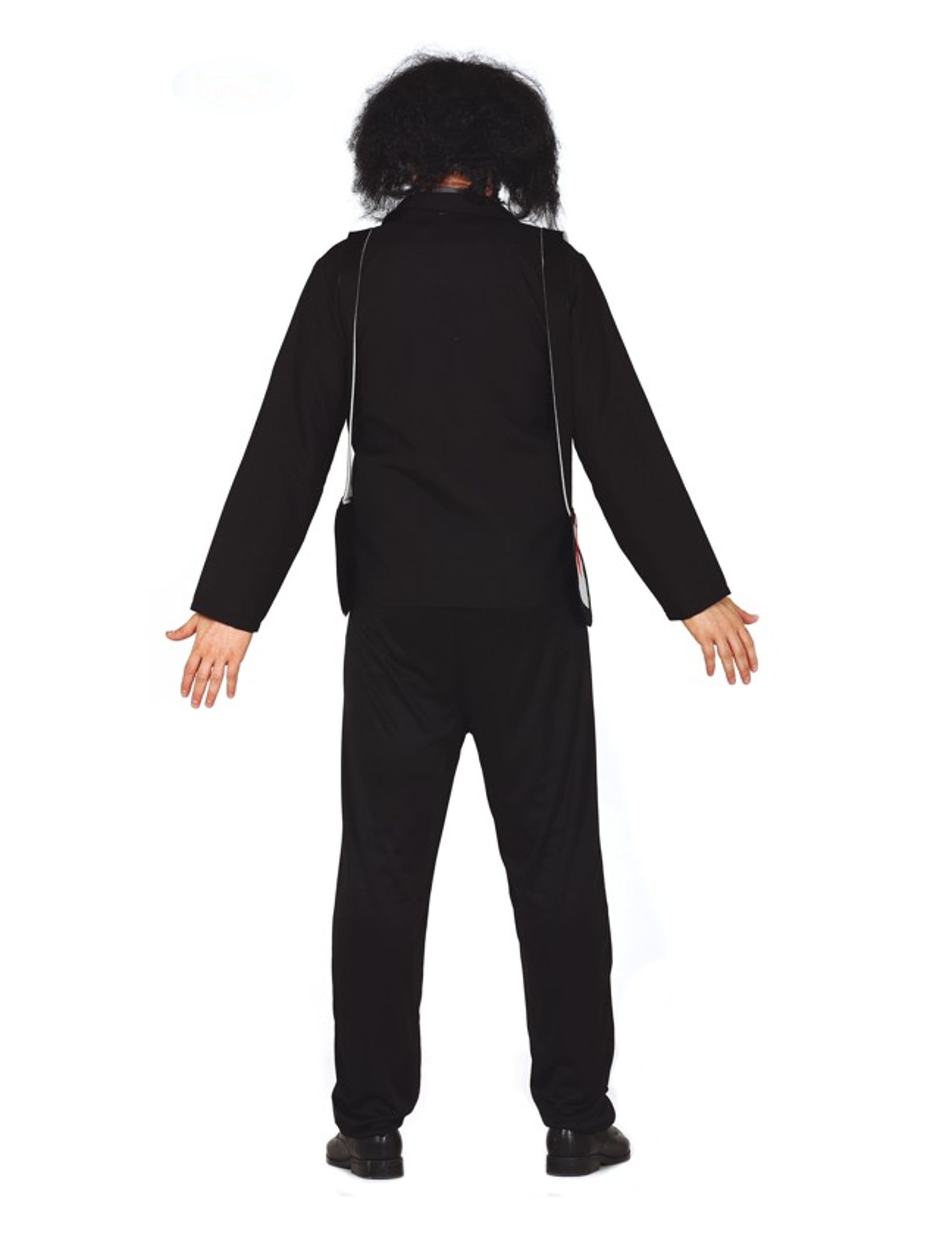 Vue de dos du déguisement de psychopathe tricycle pour homme