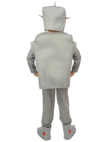 Vue de dos du déguisement de robot pour enfant
