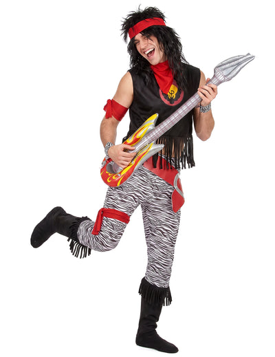 Disfraz de estrella del rock para hombre