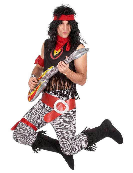 Disfraz de estrella del rock para hombre