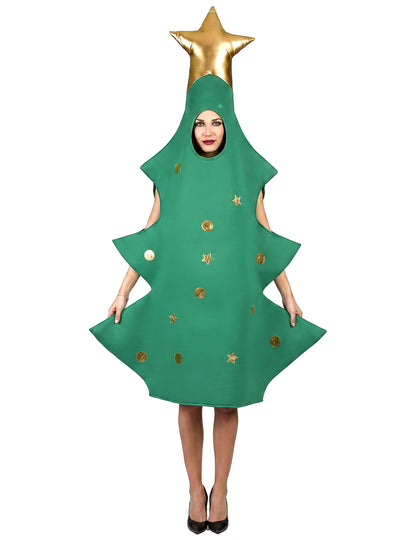 Disfraz árbol de Navidad 3D adulto